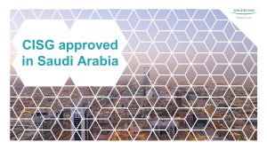 Saudi Arabia's Accession to the United Nations Convention on Contracts for the International Sale of Goods (CISG)